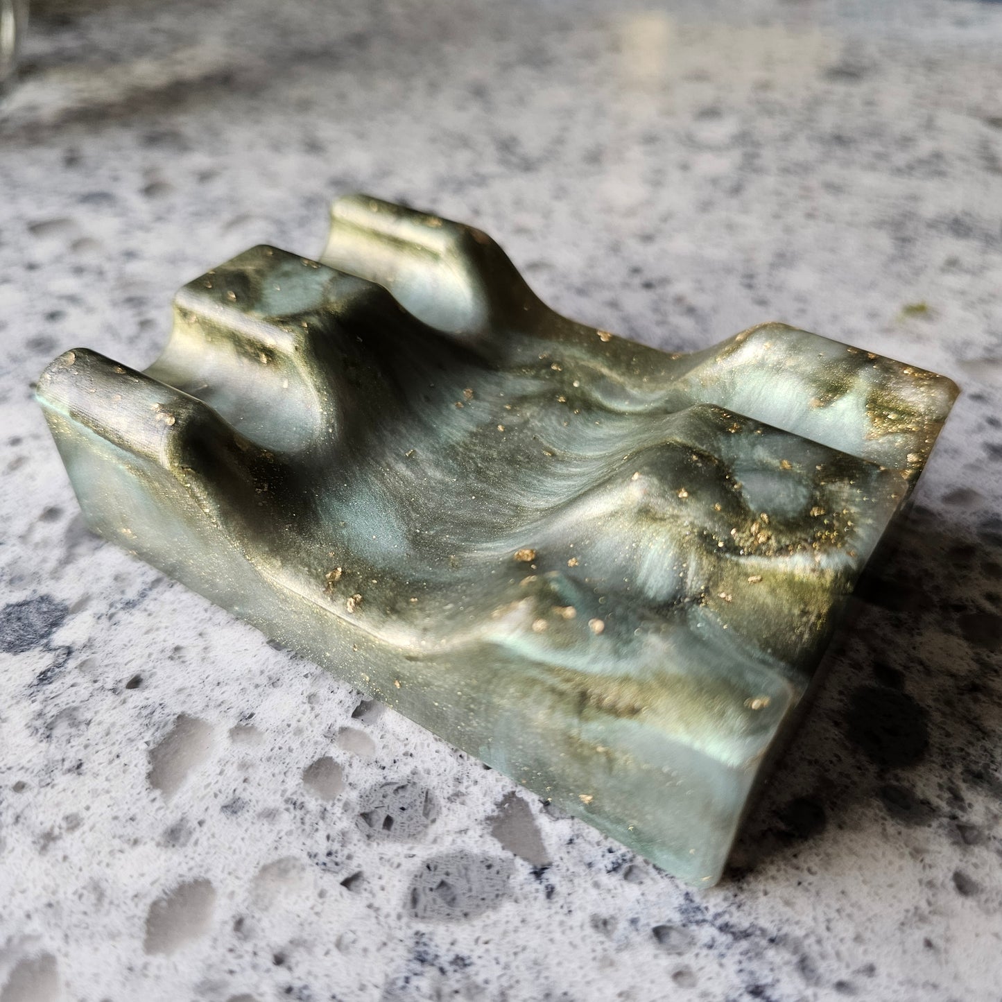 Jade Mermaid Pen Rest
