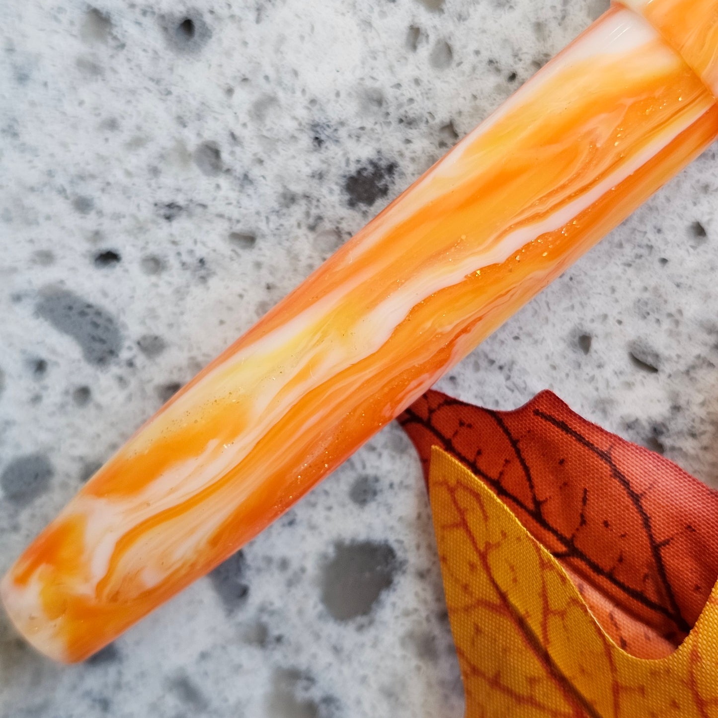 Gilded Jack o Lantern Fountain Pen