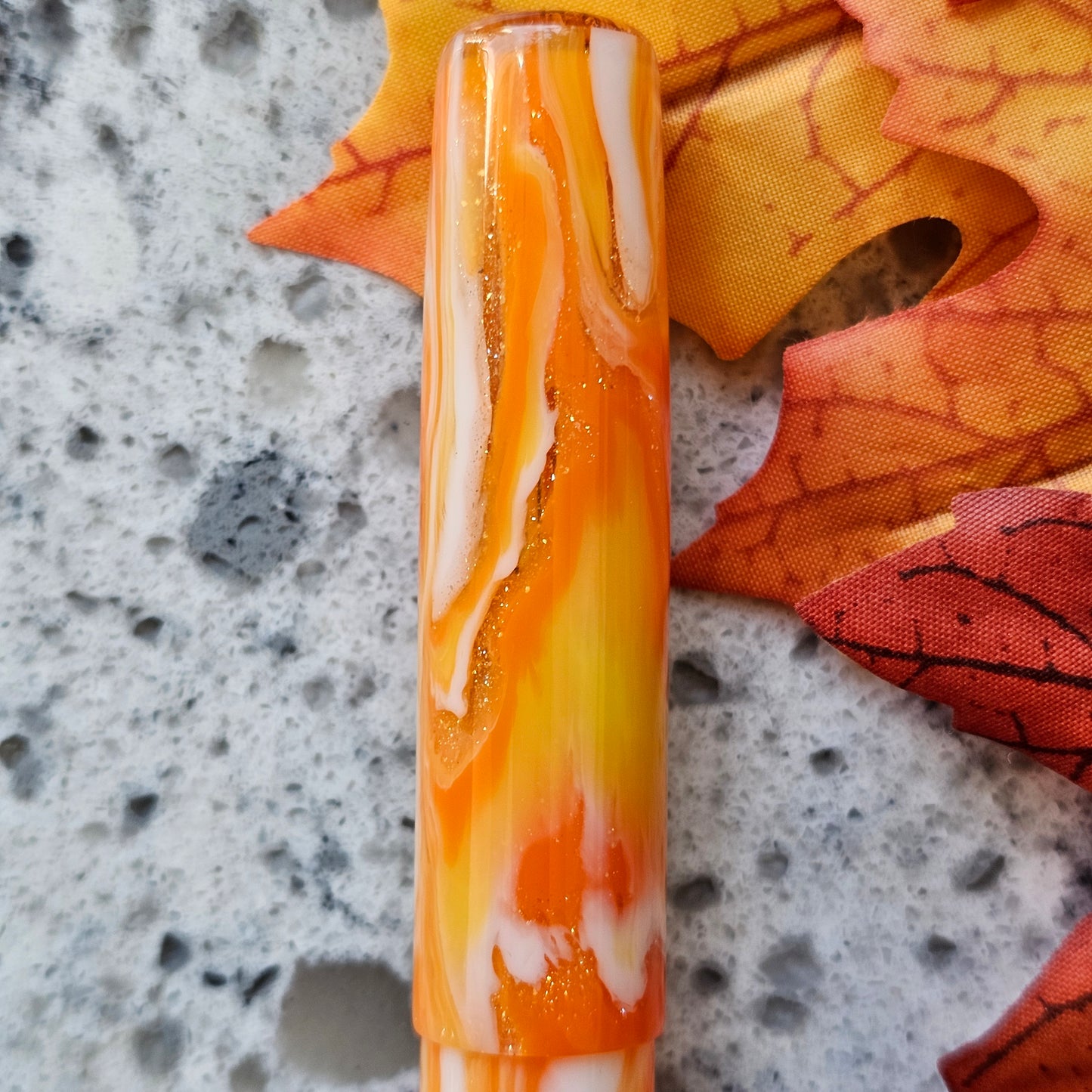 Gilded Jack o Lantern Fountain Pen