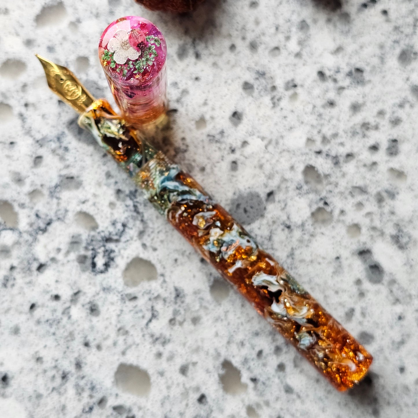 Last Fling Floral Finial Fountain