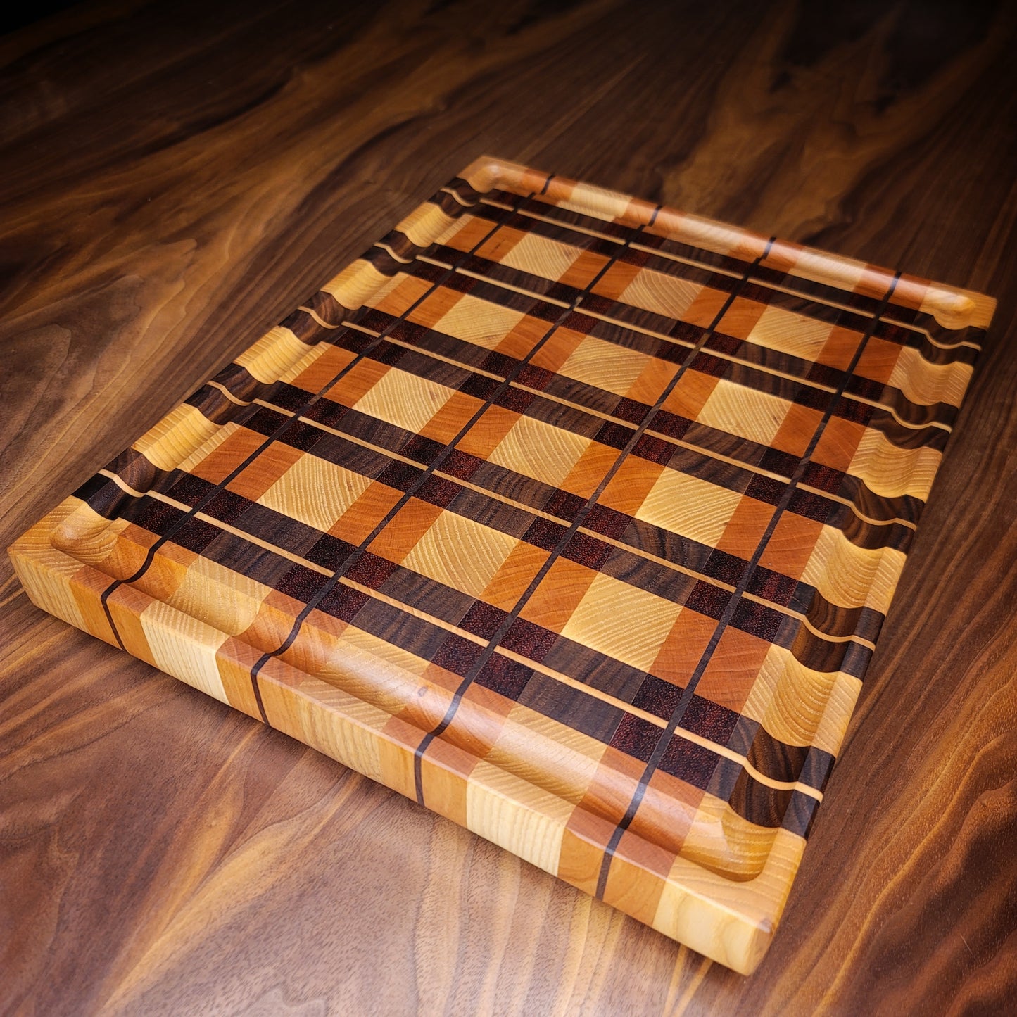 Plaid Cutting Board