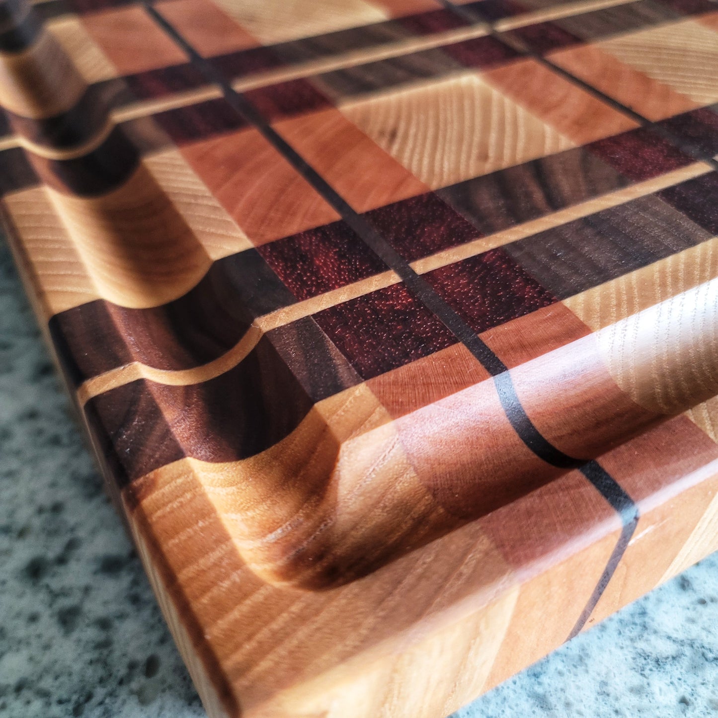 Plaid Cutting Board