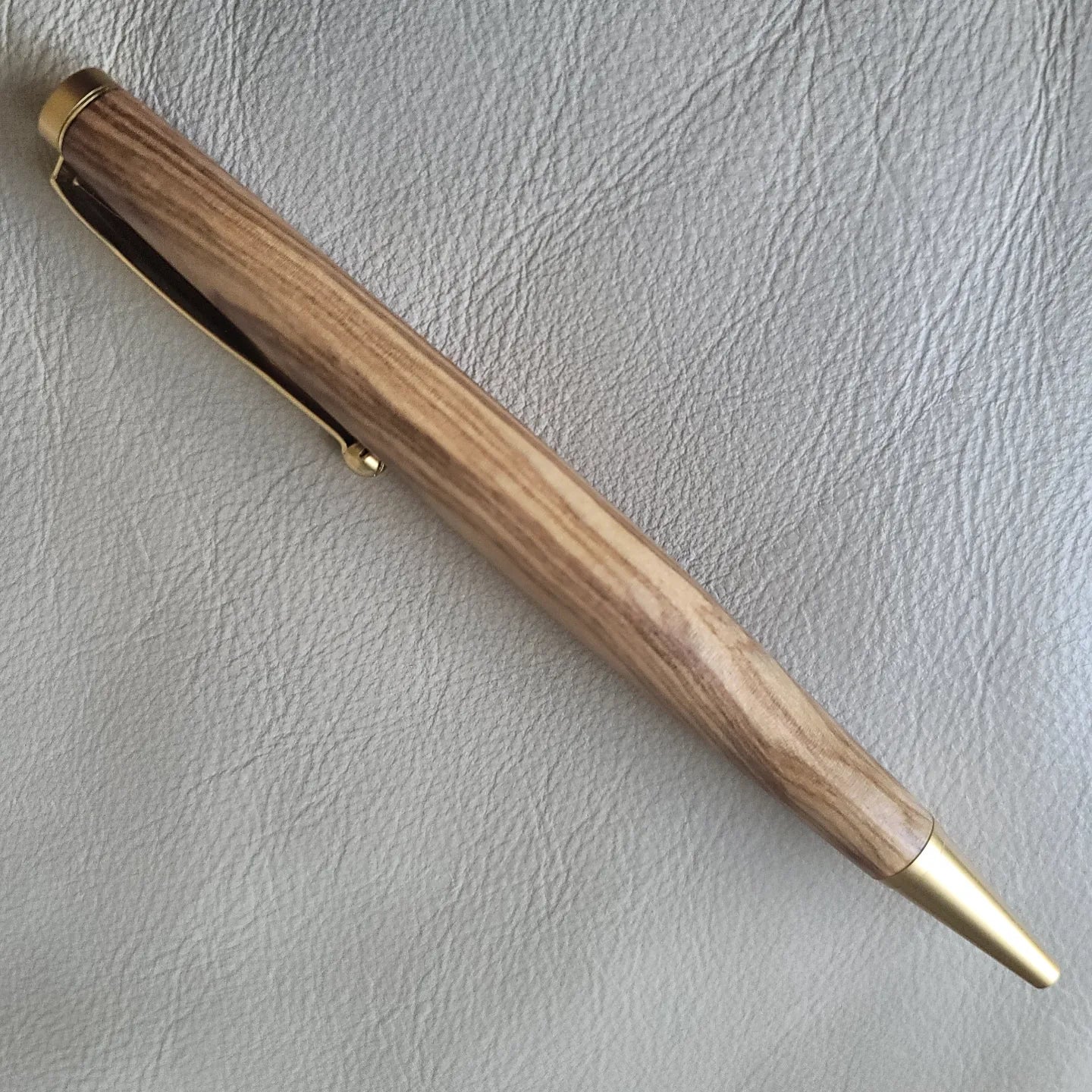 Italian Olivewood/Satin Gold Pen