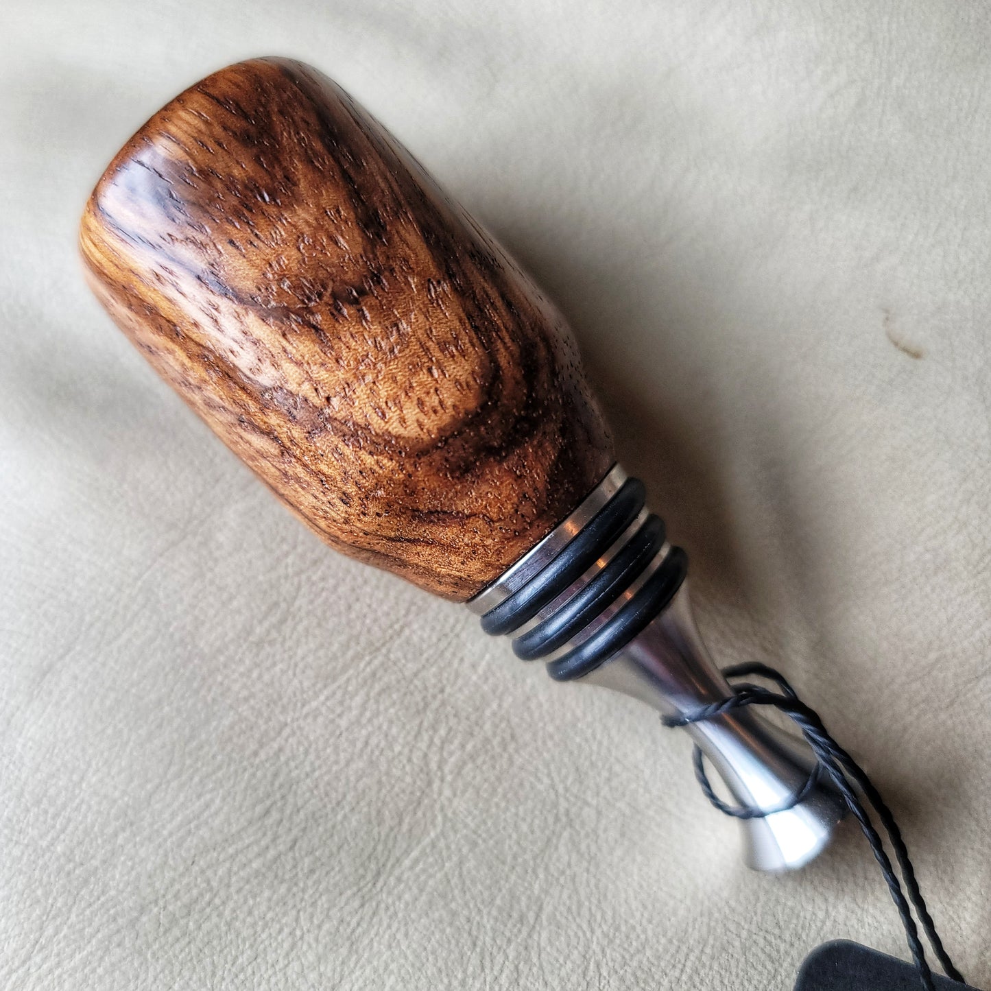 Zebrawood Bottle Stopper