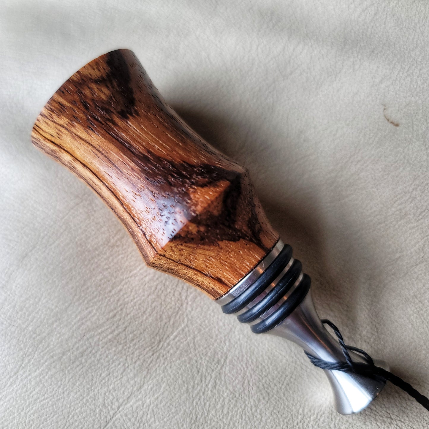 Zebrawood Bottle Stopper