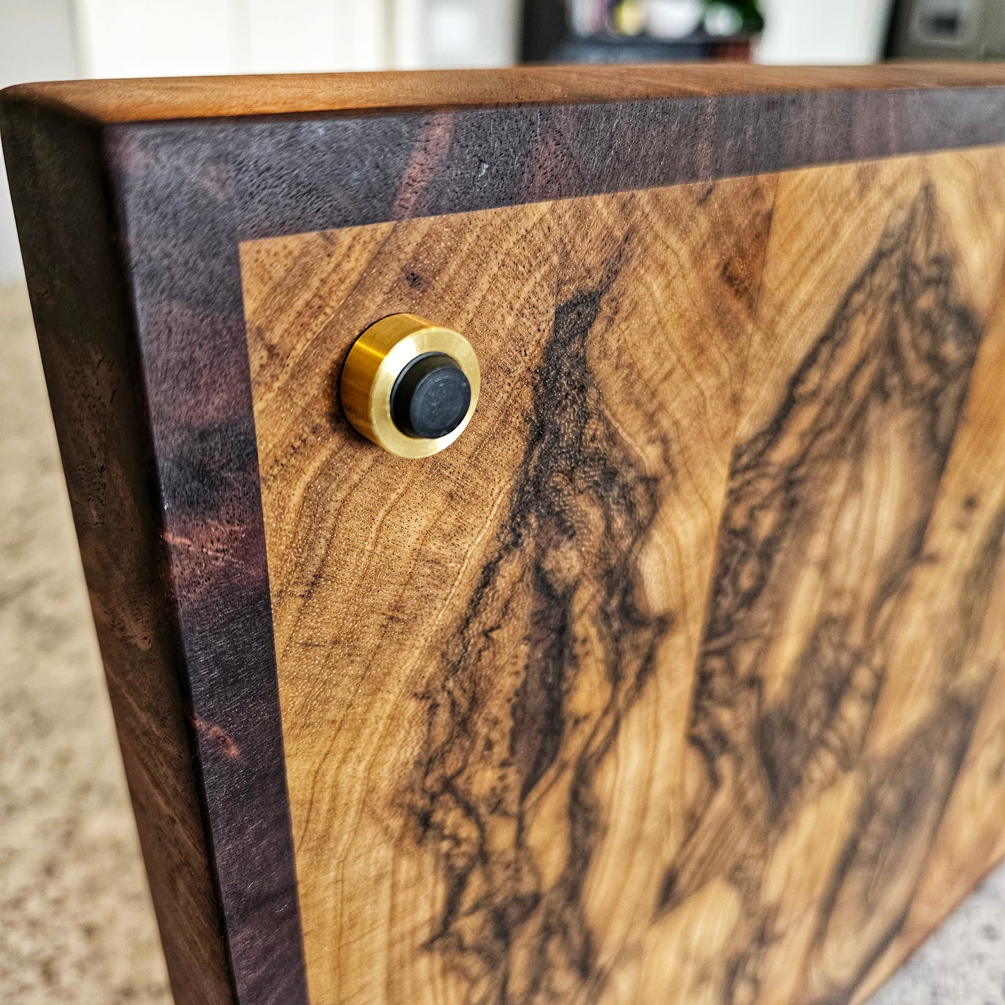 Huge Black Limba/Walnut Endgrain