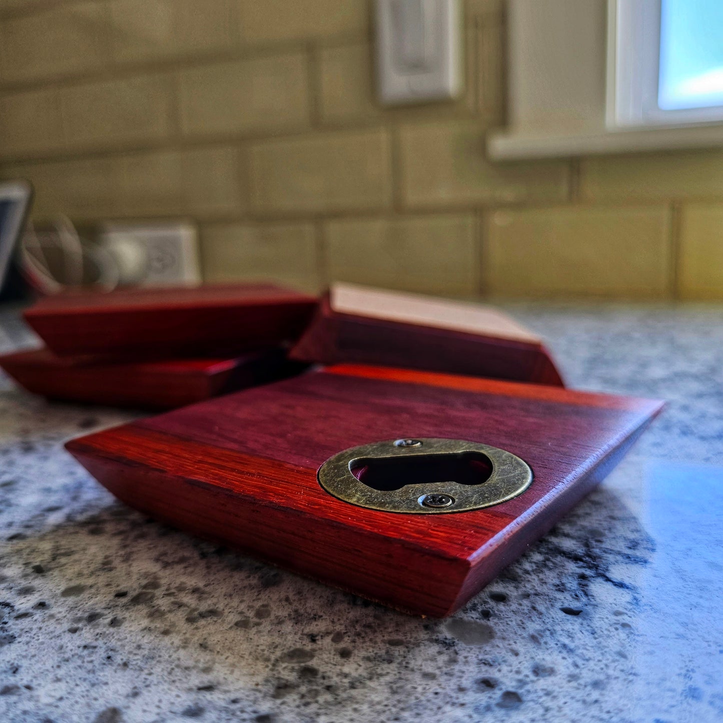 Coasters with Bottle Opener