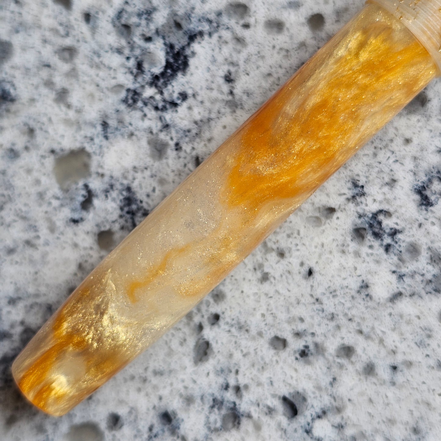 Citrine Mermaid Floral Finial Fountain
