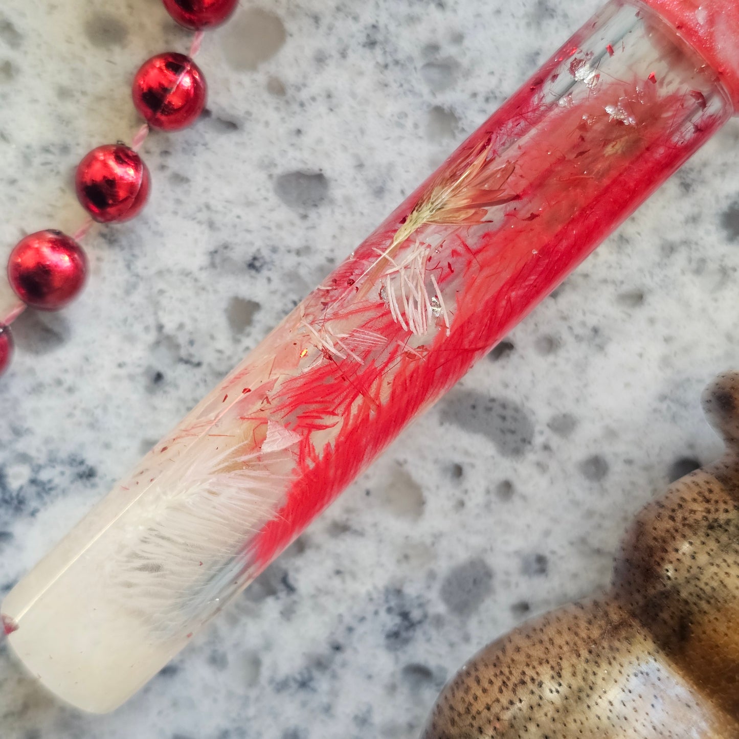 Peppermint Blossom 3 Floral Fountain Pen