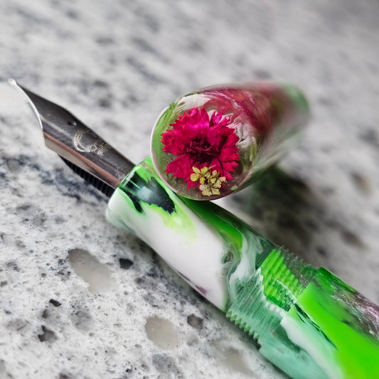 Watermelon Wave Floral Finial Fountain