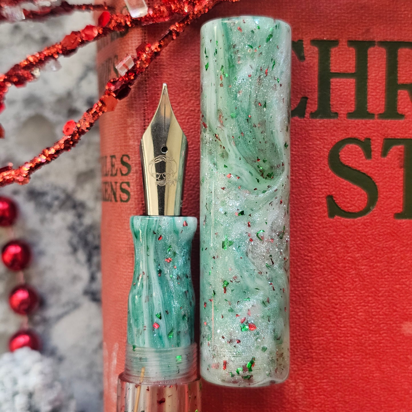 Wintergreen Blossom 3 Floral Fountain Pen