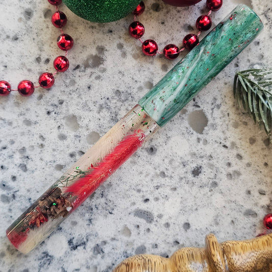 Wintergreen Blossom 2 Floral Fountain Pen