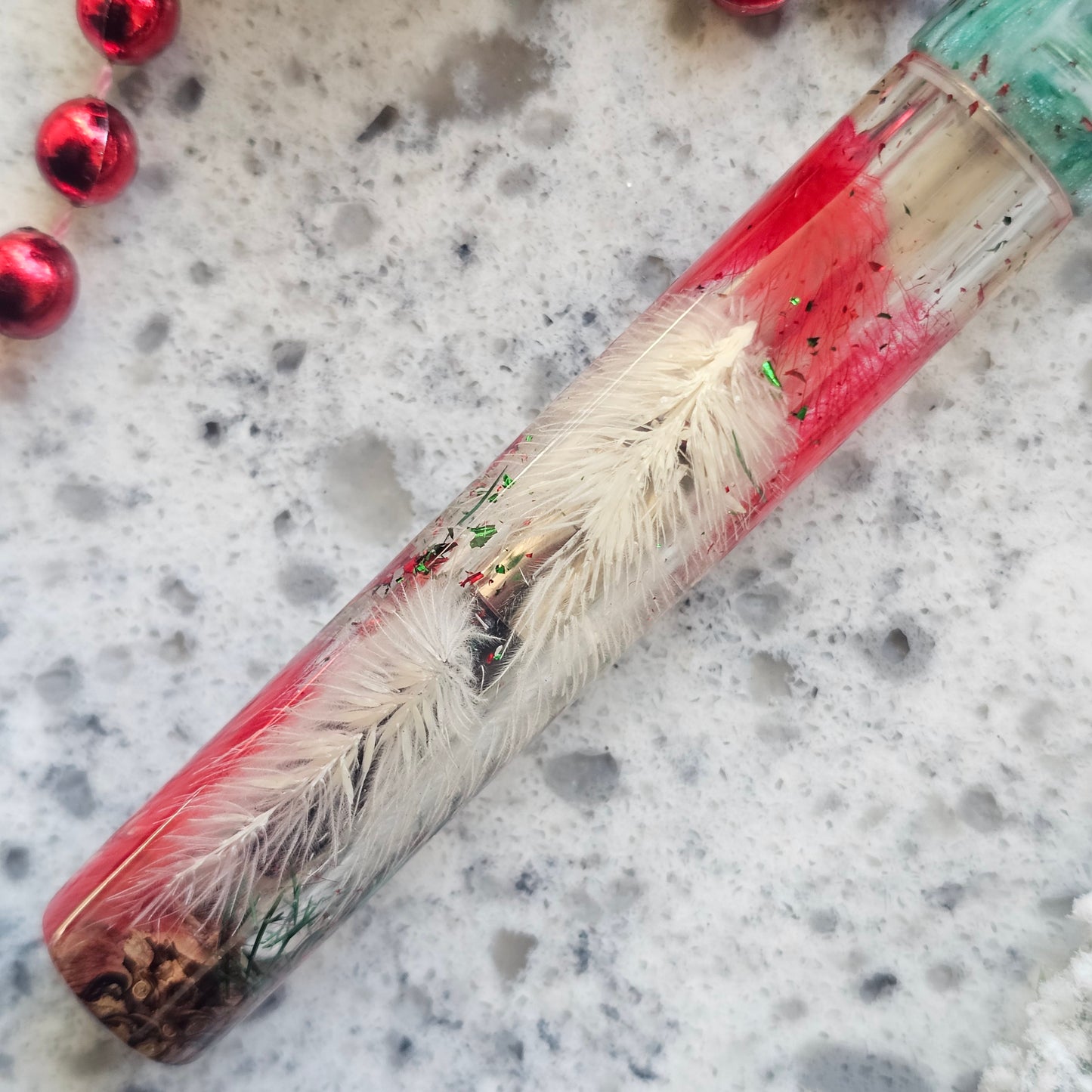 Wintergreen Blossom 1 Floral Fountain Pen