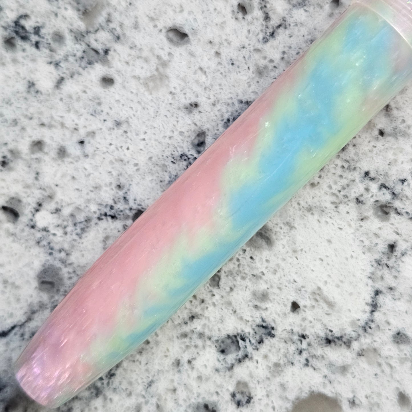 Fairy Dust Floral Finial Fountain Pen