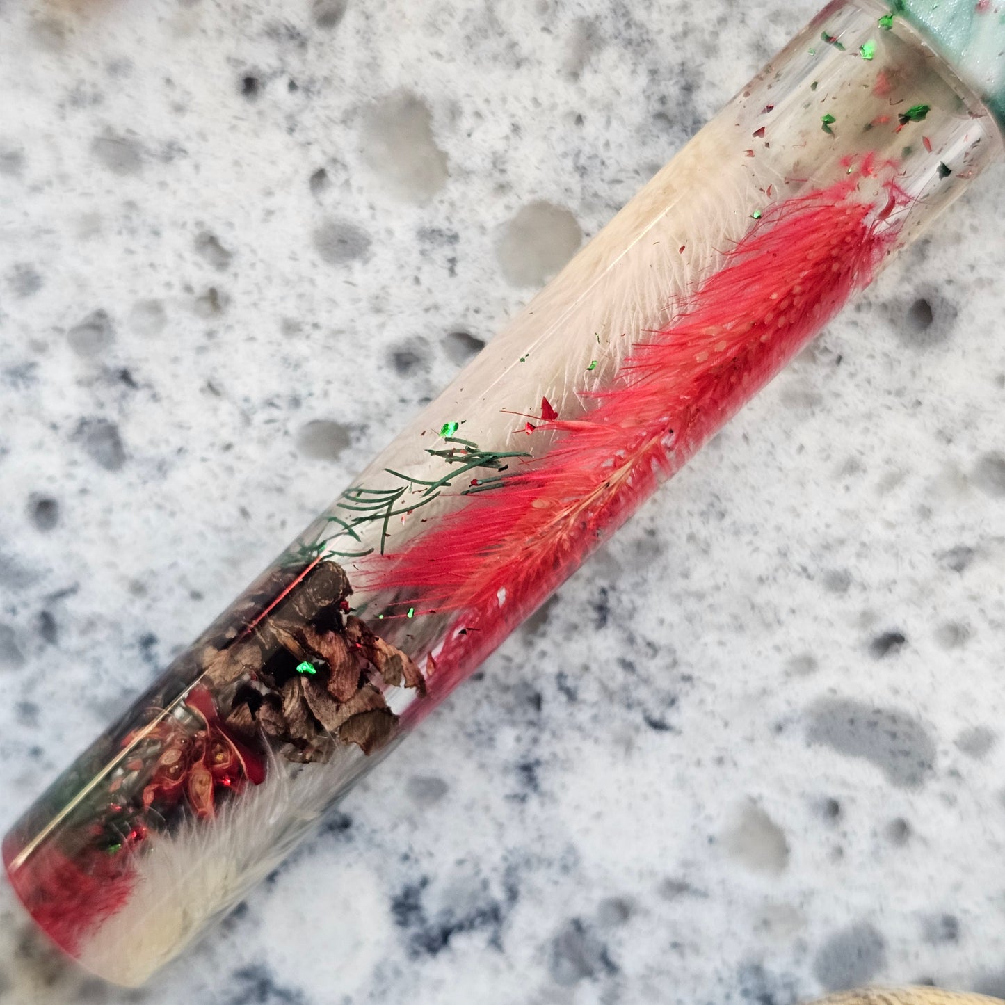 Wintergreen Blossom 2 Floral Fountain Pen