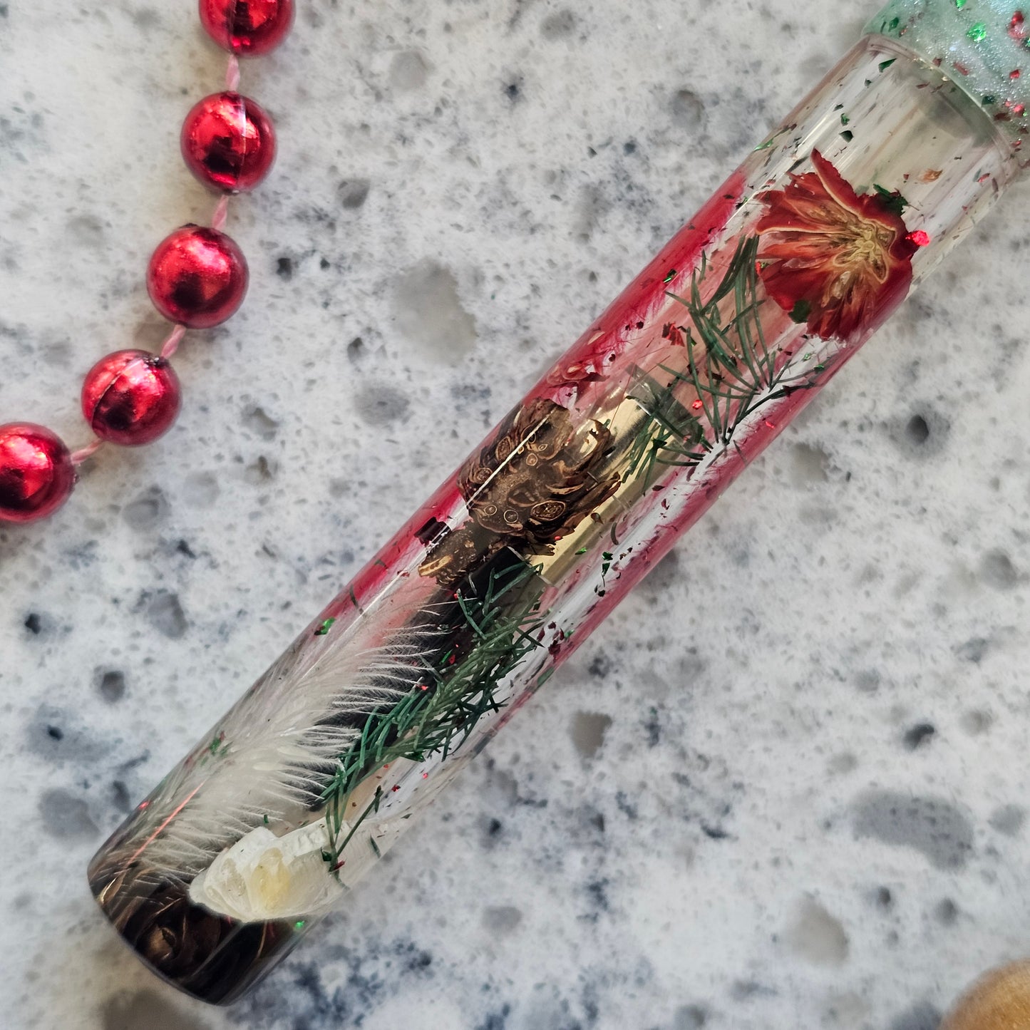 Wintergreen Blossom 3 Floral Fountain Pen
