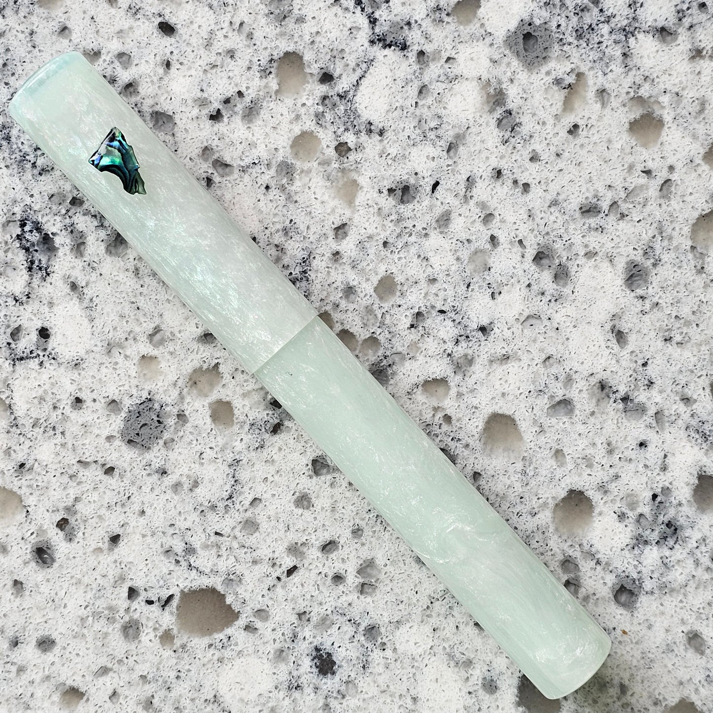 Pasquale MOP Floral Finial Fountain Pen
