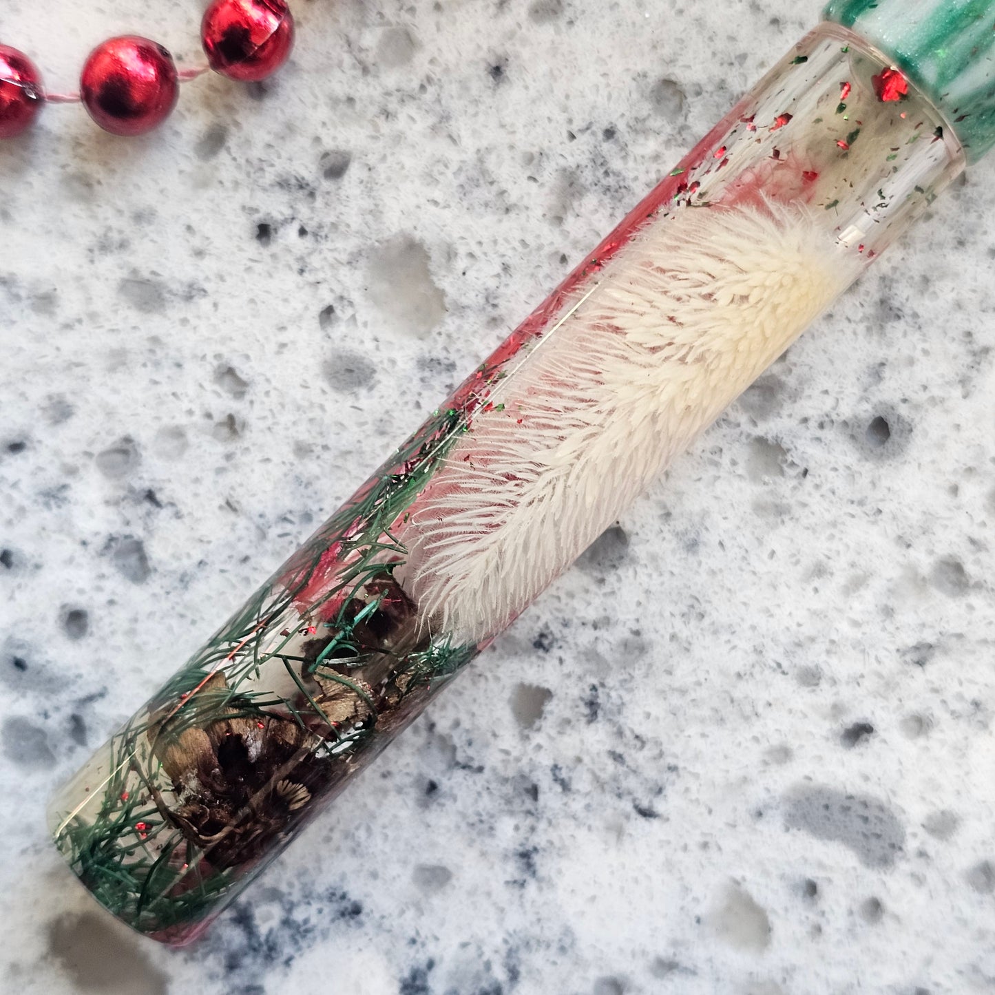 Wintergreen Blossom 2 Floral Fountain Pen