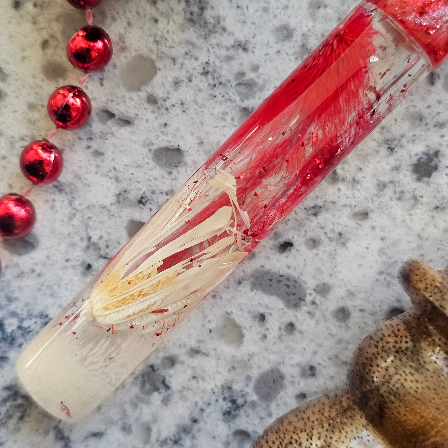 Peppermint Blossom 3 Floral Fountain Pen