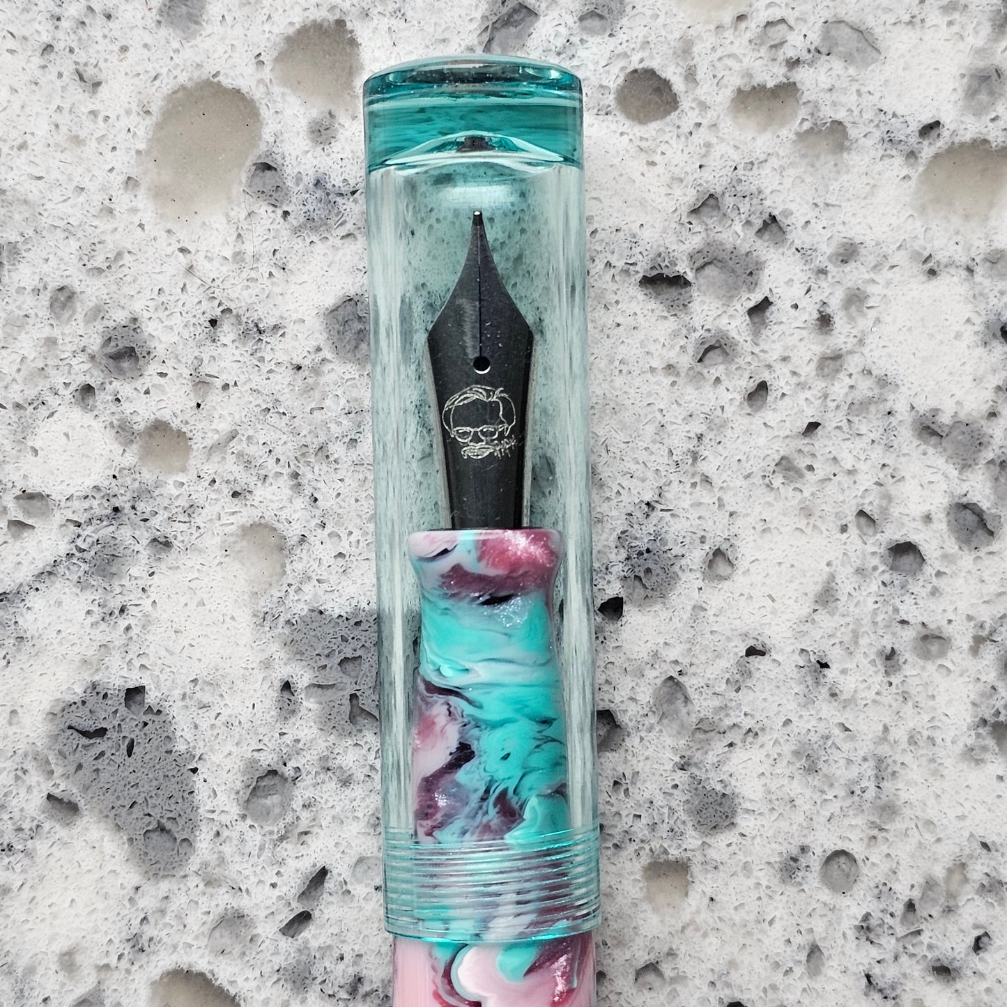 Pink Slush Floral Finial Fountain