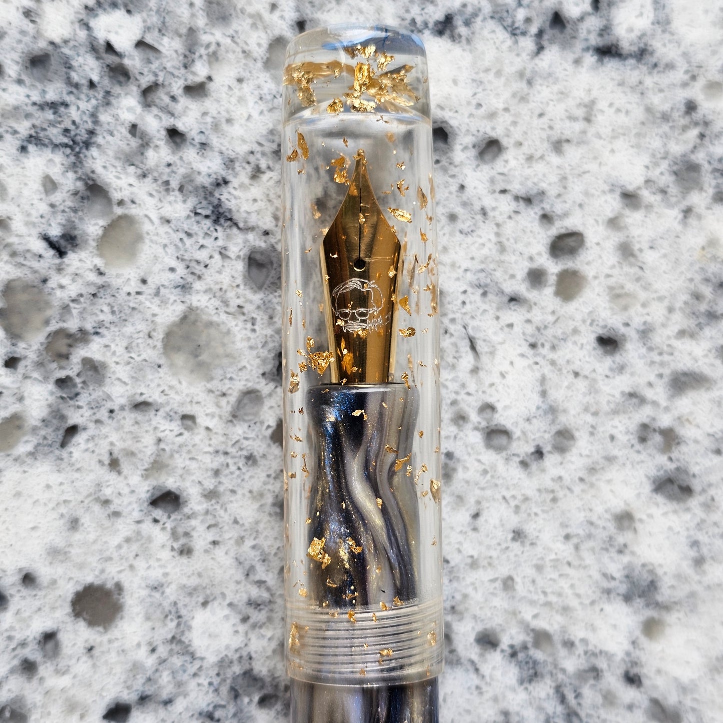 Sapphire Mermaid Floral Finial Fountain