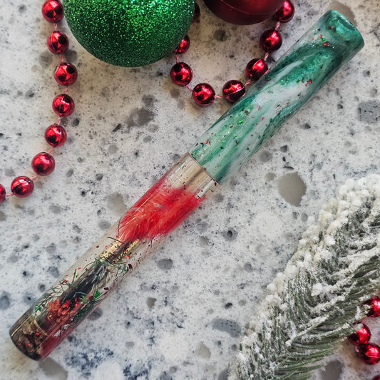 Wintergreen Blossom 1 Floral Fountain Pen