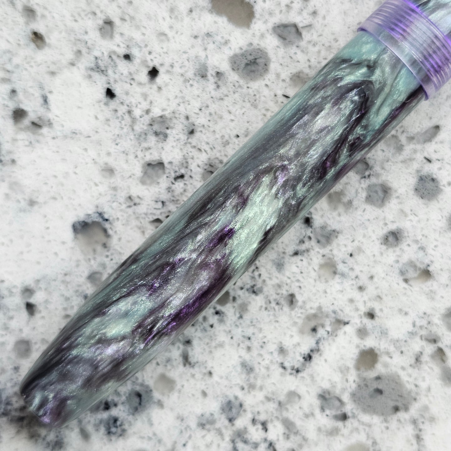 Bride of Frankenstein Floral Finial Fountain Pen