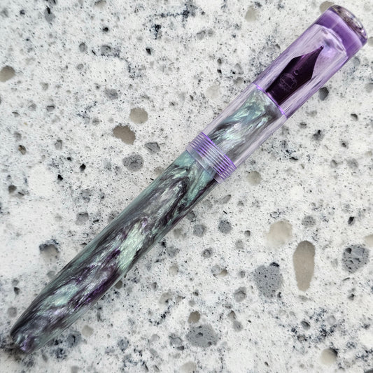 Bride of Frankenstein Floral Finial Fountain Pen