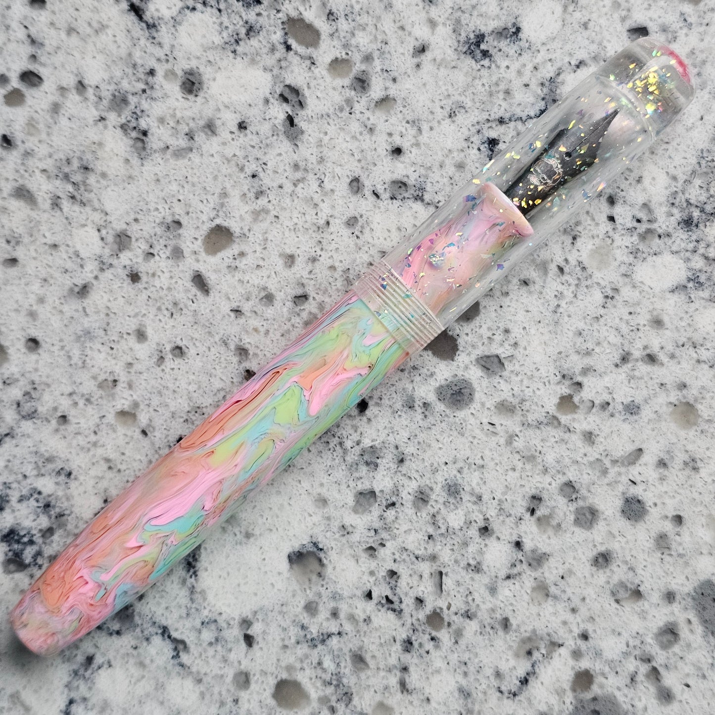 Artisan Ink 1 Floral Finial Fountain Pen