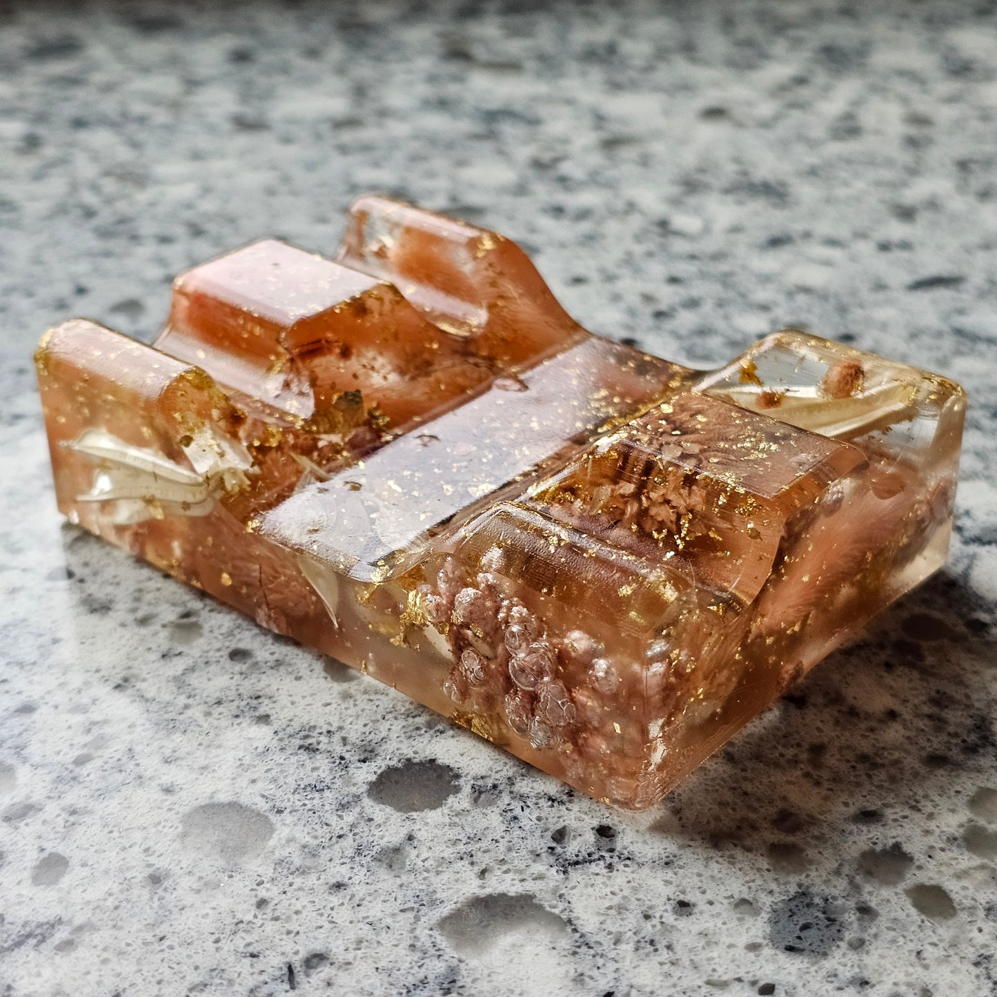 Gilded Goddess Floral Pen Rest