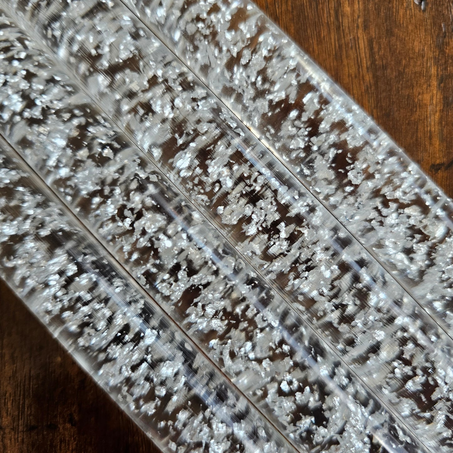 Silver Flake Blank